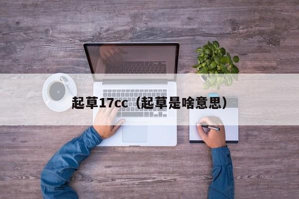 起草17cc(起草是啥意思)